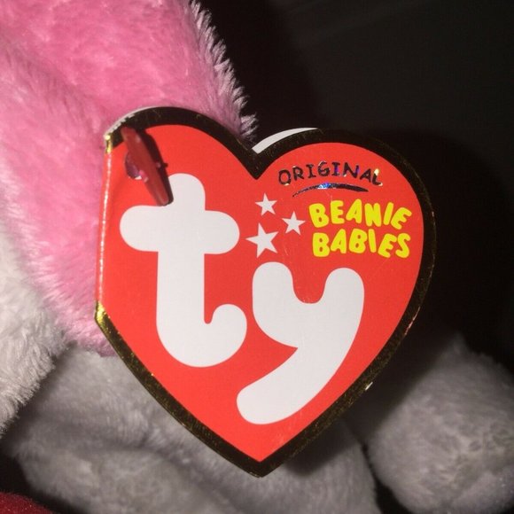 Lot of 2 TY Beanie Babies Valentine Armore & Amora - Picture 4 of 12